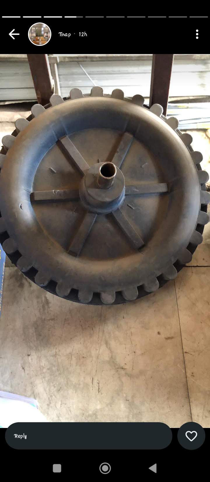 Wheelbarrow wheel